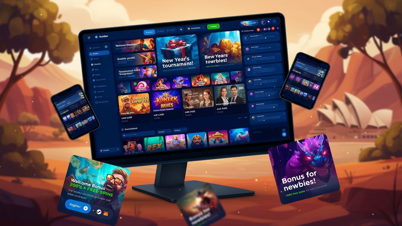 Rainbet Australia casino lobby with AUD games